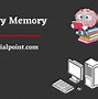 Image result for Human Memory Types