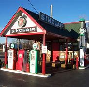 Image result for Old Sinclair Gas Stations