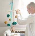 Image result for DIY Hinged Baby Mobile