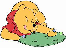 Image result for Winnie the Pooh Laying Down