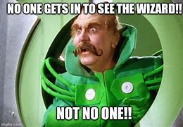 Image result for Wizard Projection From Movie Wizard of Oz Meme Generator