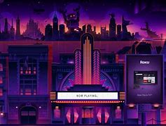 Image result for Roku TV Idle Screen Wallpaper