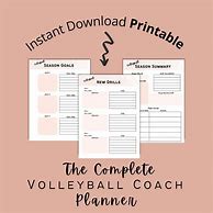 Image result for Volleyball Printable Coaching