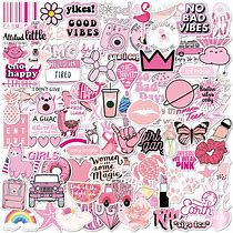 Image result for Pink Phone Stickers