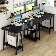 Image result for Wide Desk for 3 Monitors and Computer