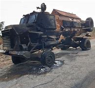 Image result for Destroyed MRAP