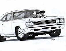 Image result for Silhouette Drag Cars Drawings Black and White