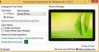 Image result for Windows 8 Default Lock Screen