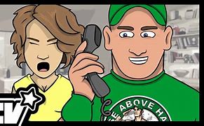 Image result for John Cena Prank Call Animated
