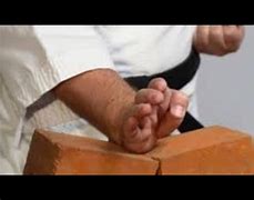 Image result for Brick Karate Chop Siluett