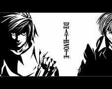 Image result for Death Note Black and White Art