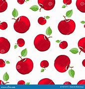 Image result for Red Apple Pattern Background