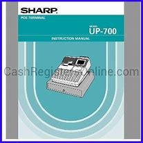 Image result for Sharp Cash Register Manual Xe 43s