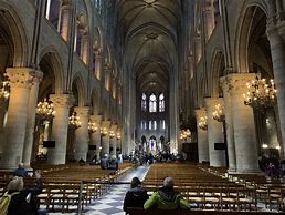 Image result for Notre Dame Church Interior