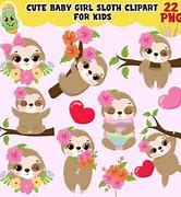 Image result for Girl Sloth Clip Art