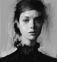 Image result for Portraits Paint Black and White