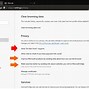 Image result for Edge Settings Privacy