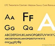 Image result for Twentieth Century Typeface