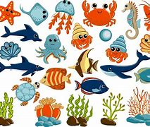 Image result for Ocean Life Clip Art