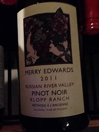 Image result for Merry Edwards Pinot Noir Klopp Ranch