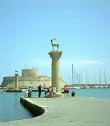 Image result for Rhodes Harbor Greece