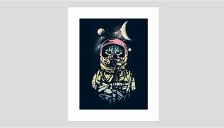 Image result for Cat in Space Art Print