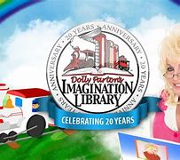 Image result for dolly partons imagination library