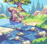 Image result for Pixel Art Nature