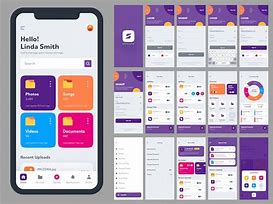 Image result for 4 Page App Layout