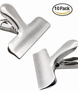 Image result for Metal Chip Bag Clips