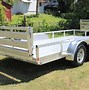 Image result for Aluminum Utility Trailer with Sides