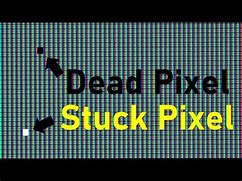 Image result for Dead Pixel vs Stuck Pixel