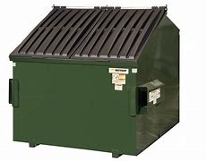 Image result for Front-Loading Dumpster