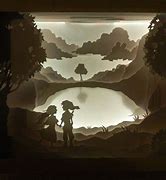 Image result for Shadow Box Layered Paper Art