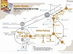 Image result for Osaka Kyoto Map Area