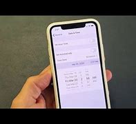 Image result for iPhone Date Time Screen