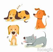 Image result for 4 Dogs Cartoon