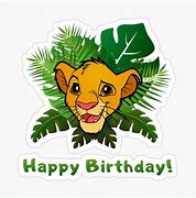 Image result for Happy Birthday Lion King Font