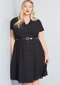 Image result for Plus Size Little Black Dress