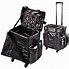 Image result for Cosmetic Travel Case On Wheels