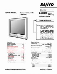 Image result for Sanyo TV Parts