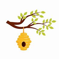 Image result for Bee Nest Cartoon