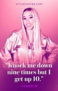 Image result for Cardi B Quotes On School