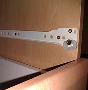 Image result for Hanging File Rails for Wood Drawers