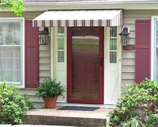 Image result for Wood Storm Doors with Glass