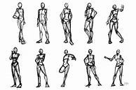 Image result for Person Standing Drawing