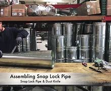 Image result for Snap Lock Duct Pipe