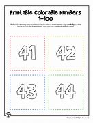 Image result for Printable Birthday Numbers 41