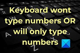 Image result for Keyboard Won't Type