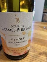 Image result for Barmes Buecher Gewurztraminer Hengst Vendange Tardive